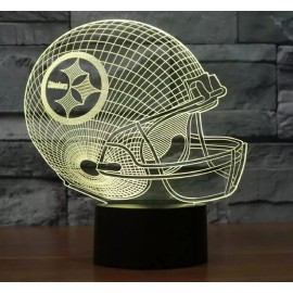 Unbranded Pittsburgh Steelers Collectible LED Light Touch Lamp  Home Decor Gift