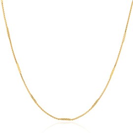 MEVECCO Gold Rope Chain Choker Necklace,Dainty Boho 14K Gold Plated Cute Tiny Chain Simple Minimalist Choker Necklace for Women