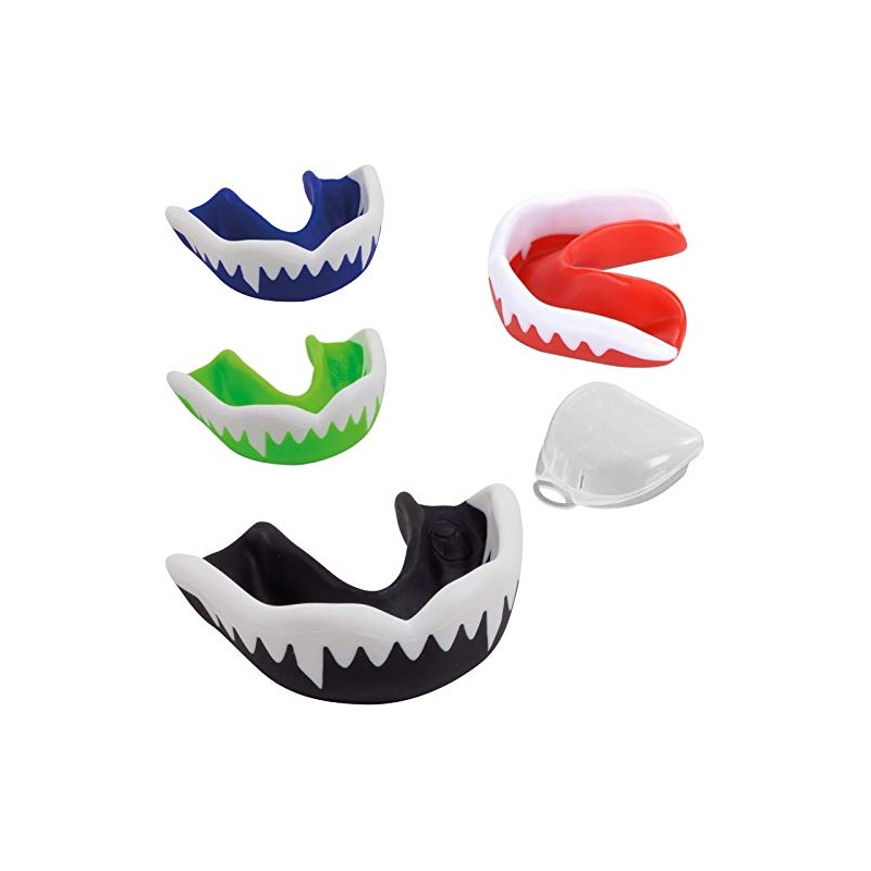 mmasport Professional Single Gel Mouthguard Protection Unisex Moldable Non-Toxic with