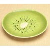 Ebros Large Kiwi Plate Collectible Fruit Ceramic Glass Kitchen Platter