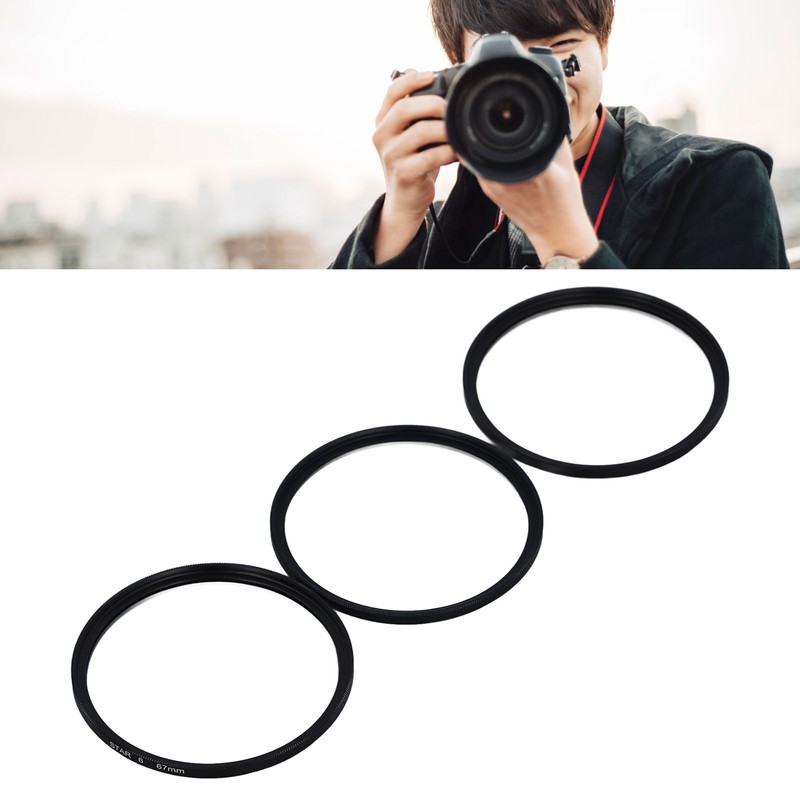 67mm Star Filter 4 6 8 Points HD Coating Slim