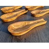 Cleminson Olive Wood Kitchen Spoon Rest, Hand-Carved, 23 x 9