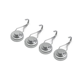Ant Mag Swivel Hooks 100lbs Heavy Duty Grill Hooks with Scratch Proof Stickers Great for Home Refrigerator Kitchen Store Grill BBQ Office Warehouse