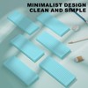 Magnetic Notepads Note Pads for Fridge with Full Magnet Back,