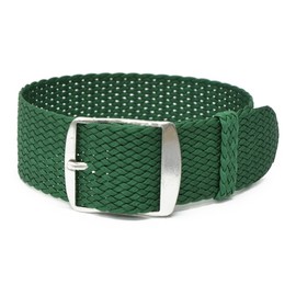 Morelato U0054150074022M Perlon Nylon Watch Strap, 0.9 inches (22 mm), Green, Replacement Tool Included, green