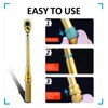 Hairich 1/4 3/8 1/2 in Drive Click Torque Wrench, 3Pcs
