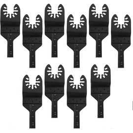 10 Pack Multi Tool Blade90x10mmOscillating Saw Blades Wood Cutting Saw Blade Quick Release Multitool Blades Compatible with Dremel, Fein Multimaster, Makita