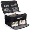 2 Layer Golf Trunk Organizer, Waterproof Car Golf Locker with