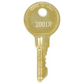 CompX Chicago 2008X Locking Bag Replacement Key 2008X