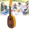 21in Ukulele with Carry Bag Tropical Fruit Pattern for Beginners