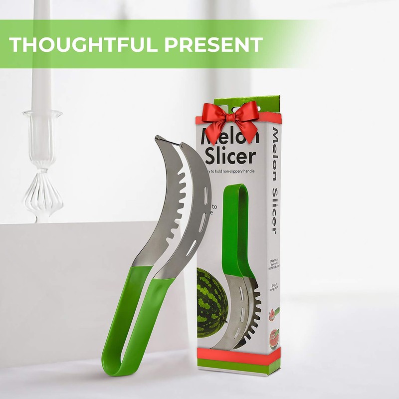 Watermelon Slicer – Premium Watermelon Cutter Kitchen Tools – Ultra-Sharp