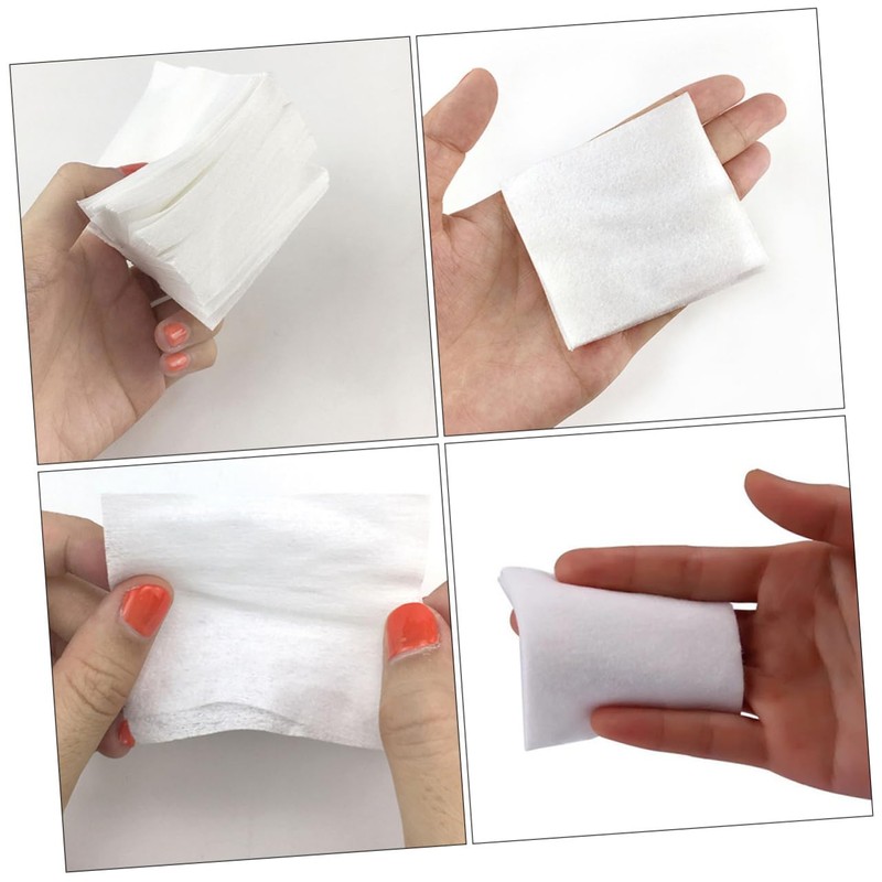 Mikinona 500pcs Makeup Removing Wipes Soft Cotton Towels for Gentle
