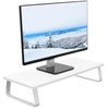 VIVO 24 inch Monitor Stand, Wood & Steel Desktop Riser,