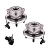 PM Auto Pair of 2 Front Wheel Hub Bearing Assembly