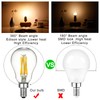 LiteHistory E12 led Bulb dimmable 6W Equal e12 Candelabra Bulb