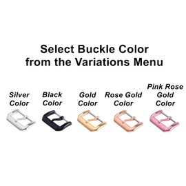 NICKSTON Daisy Floral Slim Band Compatible with Garmin Venu 2 Smartwatches Elegant Soft Leather Strap Bracelet PT22 (1. Silver Color Buckle)