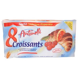 Antonelli Croissants with Cherry Filling 400g