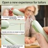 Generic (3PCS)2 in 1 Needle Threader Seam Ripper, Threading and