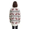 Reindeer Snowflake Christmas Pullover for Women Jumper - xl