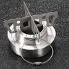 ZKSMNB Alcohol Stove Cross Stand Stainless Steel Pot Stand 3.7x1.2