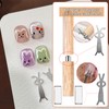 HYWWPFLAY Cat Eye Nail Magnet Tool - 4 PCS Rabbit,