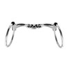 Equine Smile ES0094 ErgoBit Blocked Water Snaffle Ring Snaffle Double