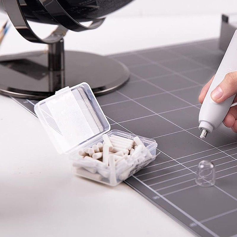 50pcs White Rubber Erasers Refills Erasers Refill Erasers Perfect for