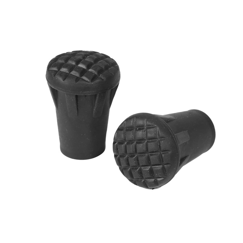 Pack of 6 Replacement Trekking Pole Tips, Shock Absorbing Cap