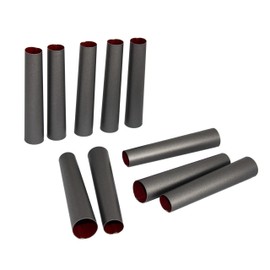 rukauf Foam Roller Moulds 11.3 cm Non-Stick Coated Teflon Traditional Baking Mould Iridescent Curl Shape Tubes Piping Nozzles Cream Rolls (10)