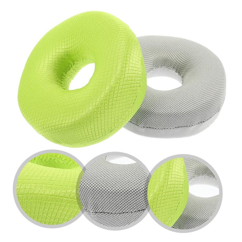 Outanaya 2pcs Ergonomic Decubitus Pad Memory Pillow for Donut Seat