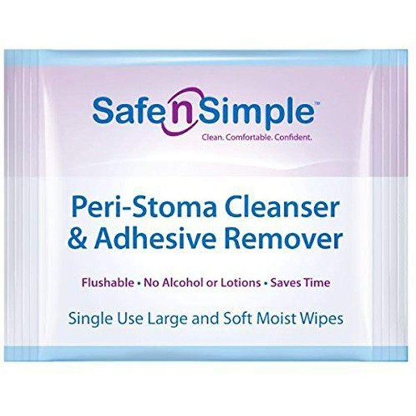 Peri Stoma Wipes and Adhesive Removers, Travel Size, 5 Count