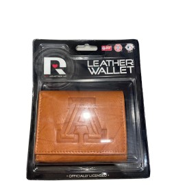 Rico Arizona Wildcats Embossed Brown Leather Trifold Wallet-FREE SHIPPING!