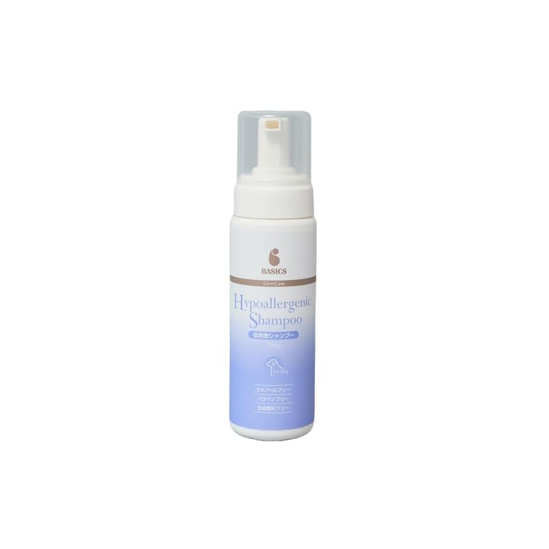 BASICS Dermcare Hypoallergenic Shampoo 7.1 oz (200 g) for Dogs