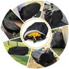 Zero Turn Mower Cover with Bagger Attachment, Riding Lawn Mower