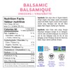 Fody Foods Balsamic Vinaigrette Salad Dressing, 8 Oz, Garlic and