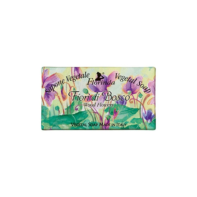 Florinda Soap, Wood Flower, 3.3 oz (95 g)