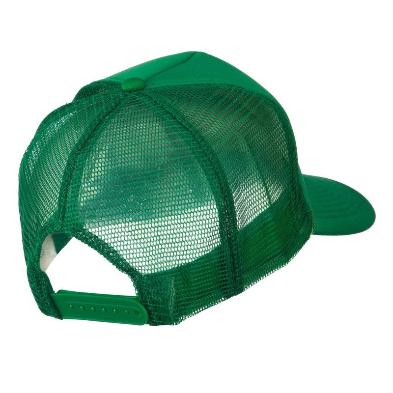 Foam Front Golf Style Mesh Back Cap - Kelly OSFM