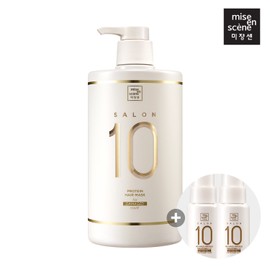 Mise-en-scène [Coupon Discount] Mise-en-scène Salon 10 Protein Treatment Essence Pack 990ml 1 pack (optional) + additional gift, 01 damage 990ml / 미쟝센 [쿠폰할인]미쟝센 살롱10 단백질 트리트먼트 에센스 팩 990ml 1입 (옵션)+추가증정, 01 손상 990ml
