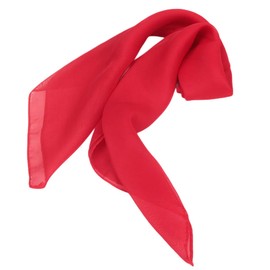 FAIRYGATE Red Scarf for Women UK Ladies Scarfs Chiffon Women Neck Scarf Soft Headwrap Girls Headscarf Sheer Wrap Women's Scarves & Wraps A2909