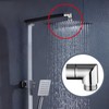 Oiieco 90° and 135° Hand Shower Set Elbow with 1/2"