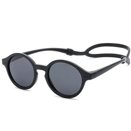 FBHLZ Baby polarized sunglasses UV400 with anti-falling headband TPEE material UV proof suitable for babies 0-12 Months