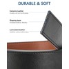 BOSTANTEN - Cinturón de piel para hombre con hebilla ajustable,
