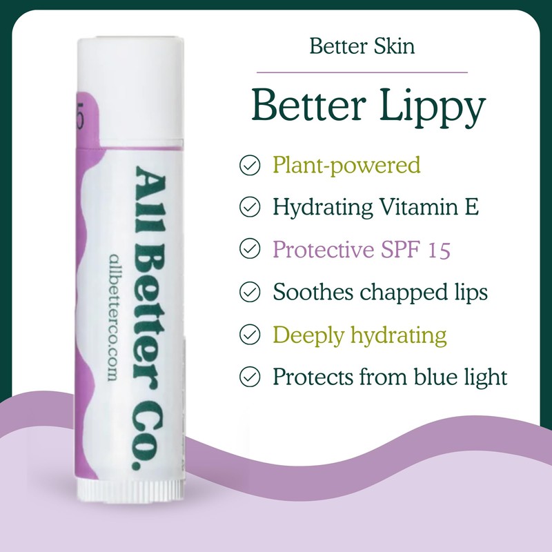 All Better Co. Lippy (2 Pack) - SPF 15 Clear