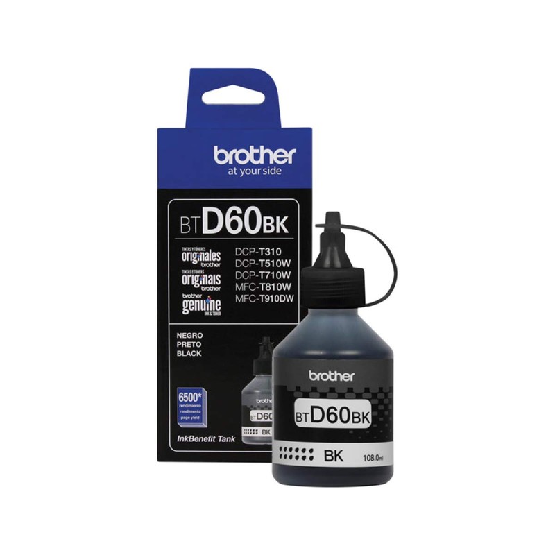 Brother BT5001Y Botella de tinta amarilla, 5,000 Paginas