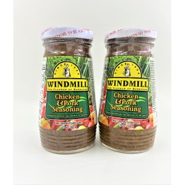 Bajan Chicken & Pork Seasoning (Windmill) 10oz, 2 Pack 10 Ounces