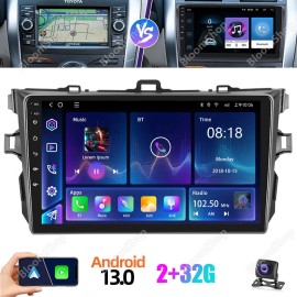 JOYINCAR FOR TOYOTA COROLLA 2009-2013 32G ANDROID 13 CAR STEREO RADIO GPS NAVI CARPLAY BT