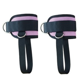 1 Pair Ankle Straps Padded Kickback Ankle Wrist Cuffs Multi Functional Cable Machine Leg Workouts Ankle Cuffs