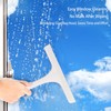 Glass Wiper with Non Slip Handle Silicone Window Cleaner Squeegee