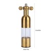 Stainless Steel Pepper Mill Manual Faucet Valve Shape Black Pepper