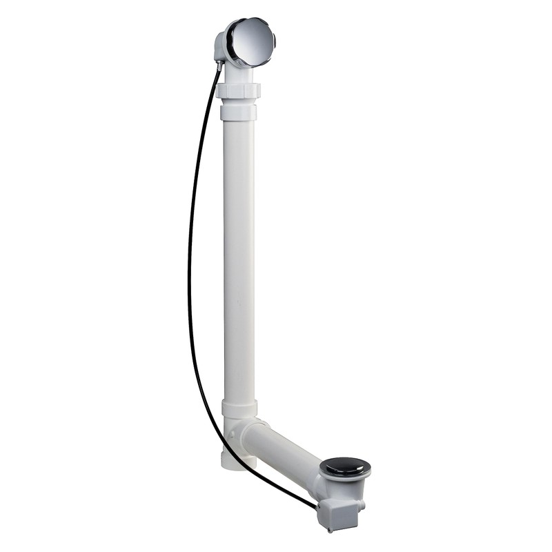 Keeney 645PVC Cable Driven PVC Bathtub Drain Kit for Standard